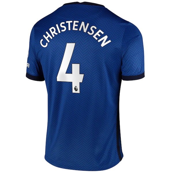 Maglia Chelsea NO.4 Christensen Prima 20/21 Blu